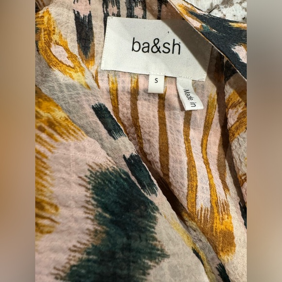 Ba&sh Cleo Graphic Print Dress NWOT - Picture 6 of 14